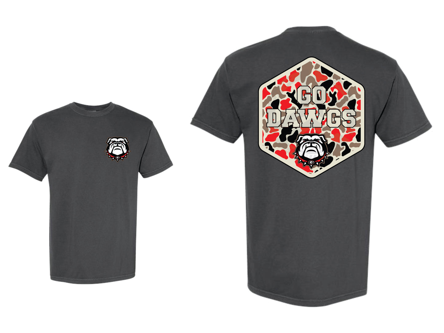 GO DAWGS - Comfort color Graphic Tee