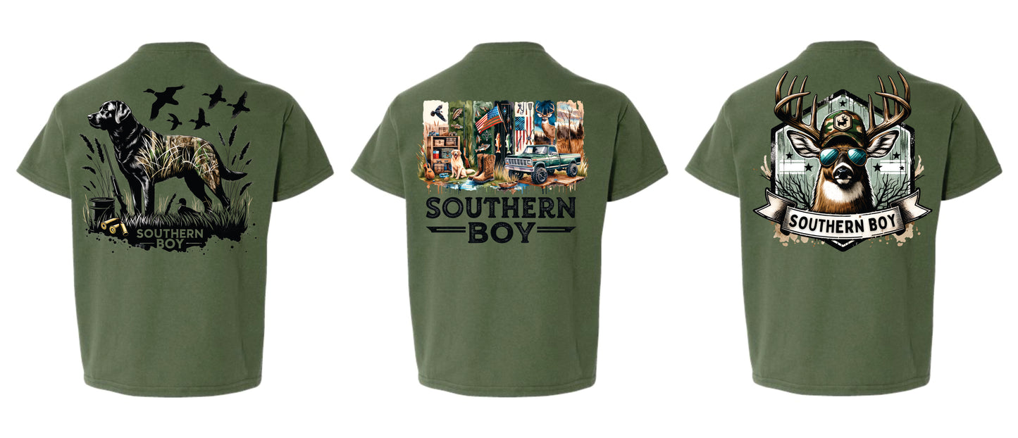 Southern Boy - Youth Short Sleeve Tees