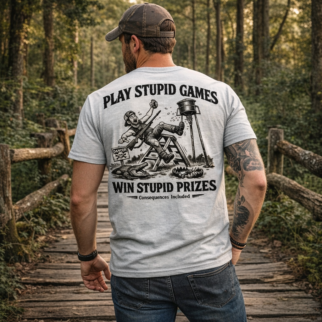 Play Stupid Games, Win Stupid Prizes -Tee