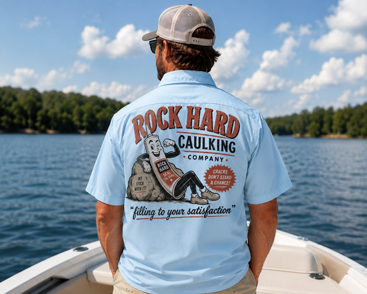 Rock Hard Caulking Co.- Funny Summer Shirt