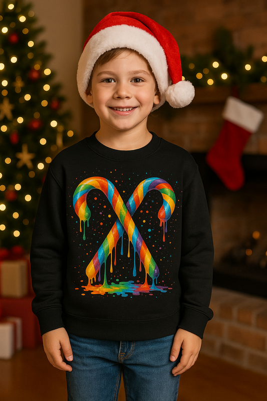 🎄Youth- Candy Cane Drip🎄