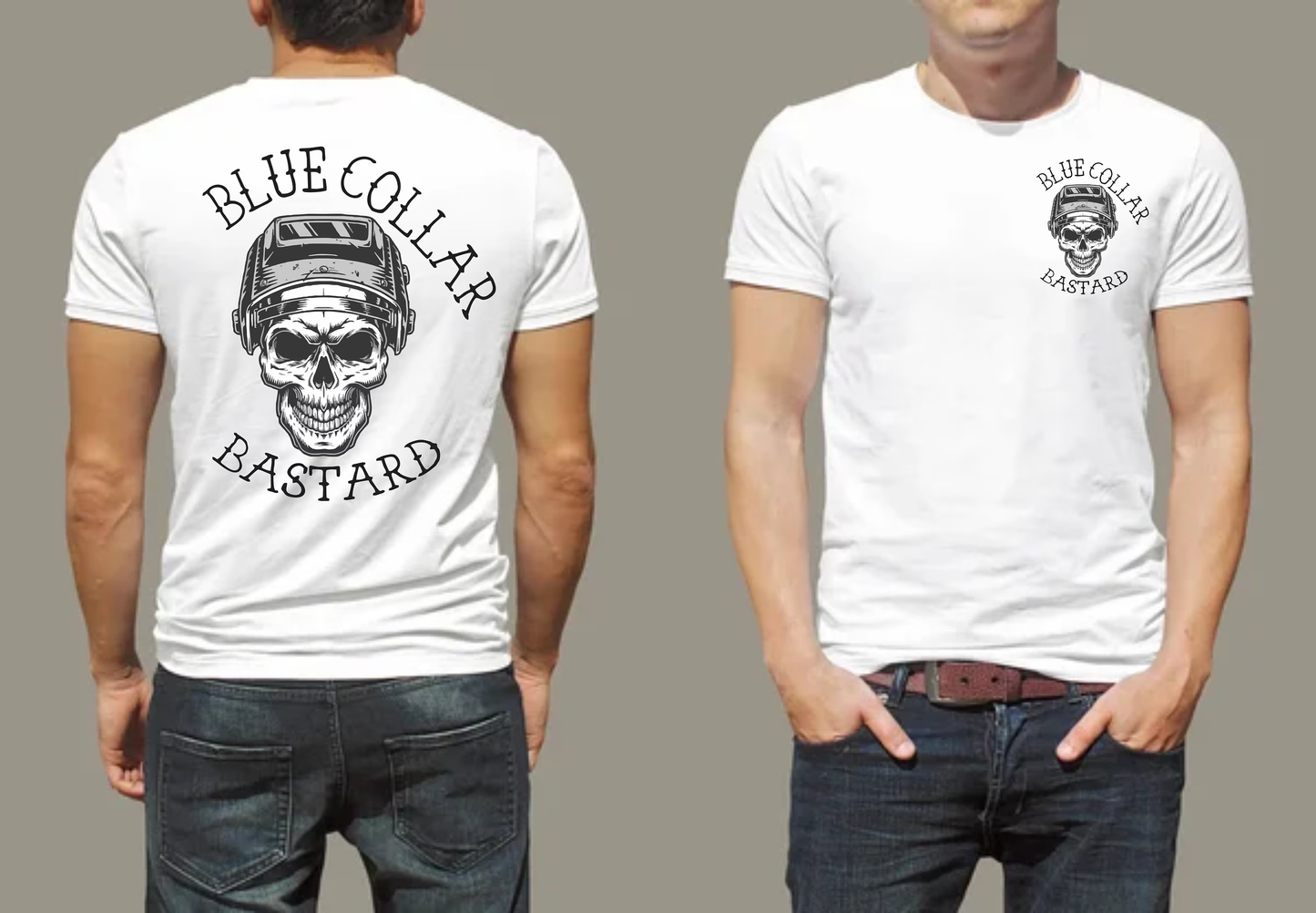 Blue collar Bastard - Graphic Tee