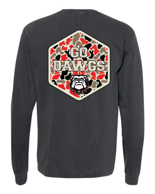 GO DAWGS - Comfort color Graphic Tee