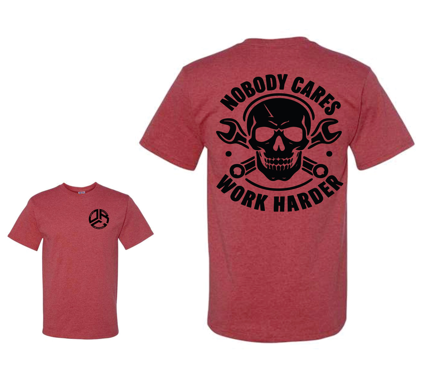 Nobody Cares - Skull - Graphic Tee