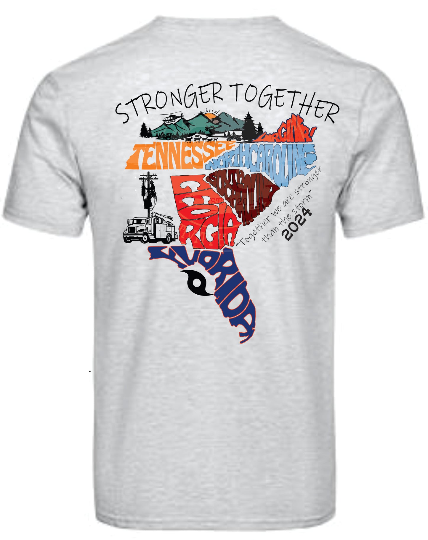 STRONGER TOGETHER - DONATATION SHIRTS